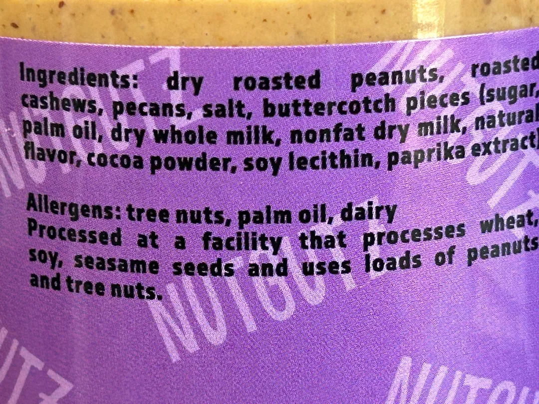 NUTGUTZ nut butter | NUTTERSCOTCH