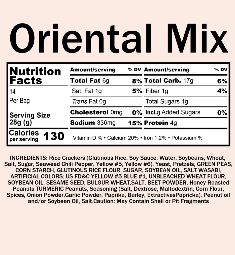 Oriental Mix (12 oz)