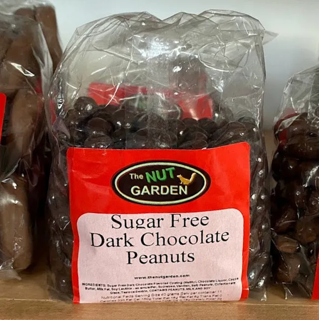 Peanuts, Dark Chocolate Sugar Free (12 oz)