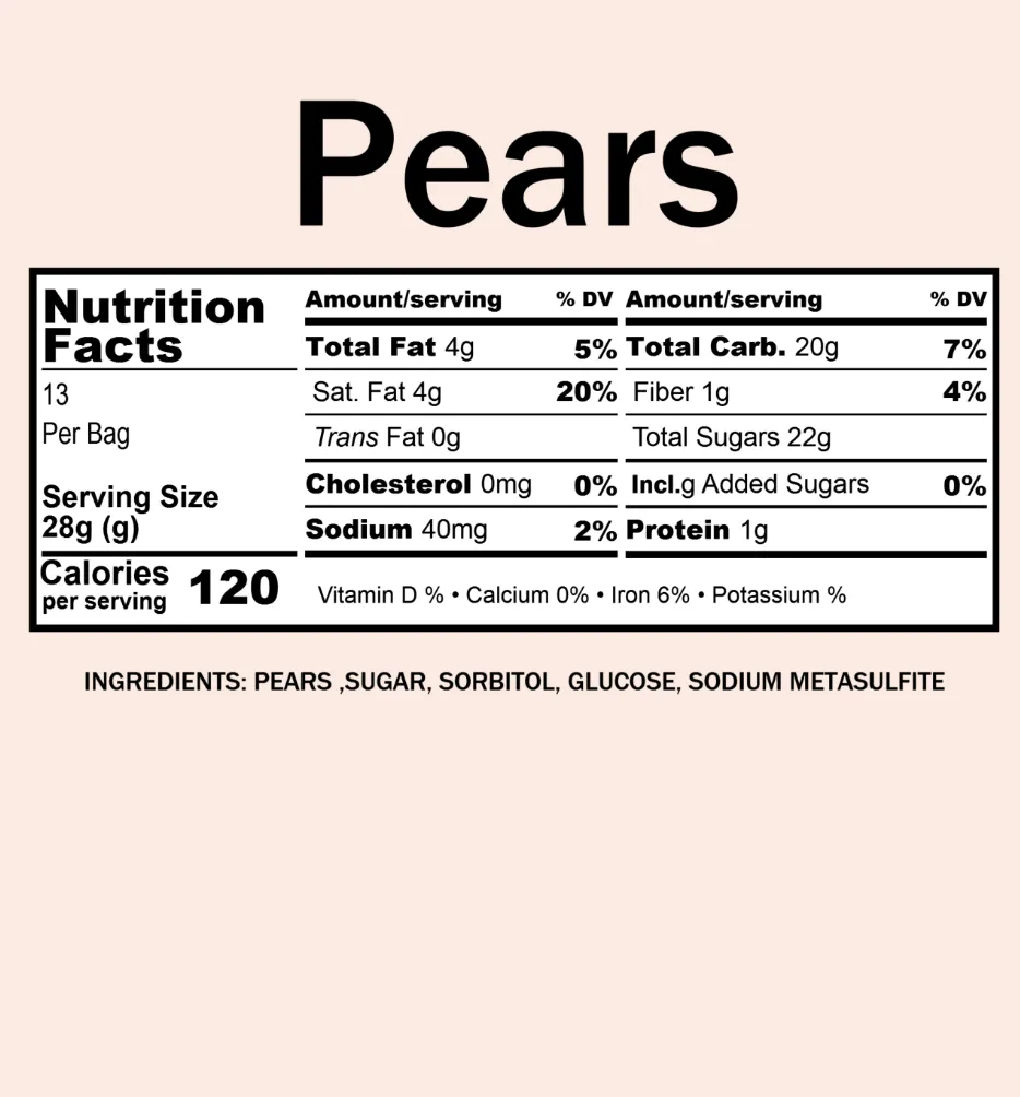 Pears (12 oz)