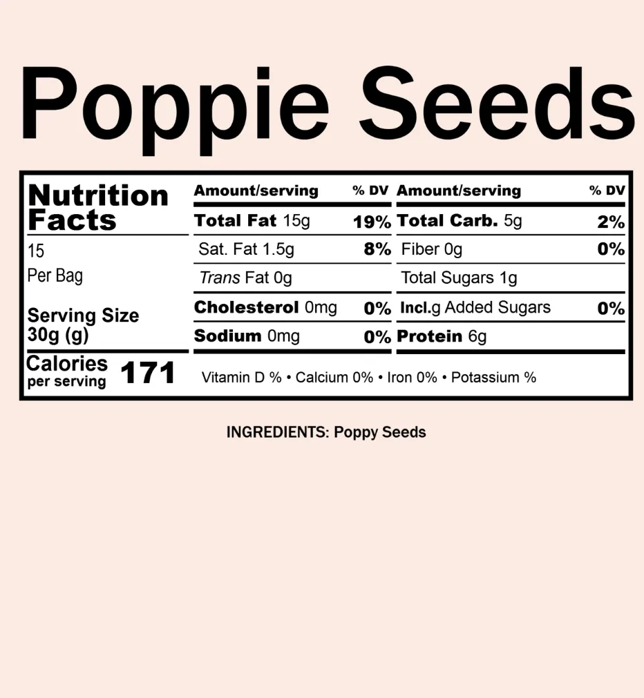 Poppy Seeds (12 oz)
