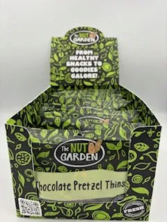 Pretzels, Dark Chocolate Thins with Milk Chocolate Drizzle (2 oz) 12 count