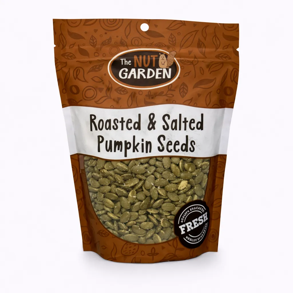 Pumpkin Seeds, Roasted and Salted, Shelled (12 oz)
