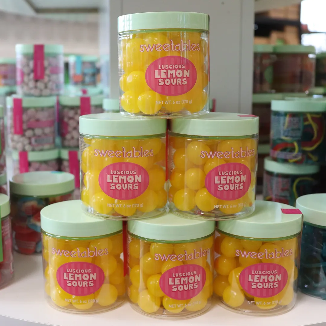 Sweetables Candy Jars| Luscious Lemon Sours