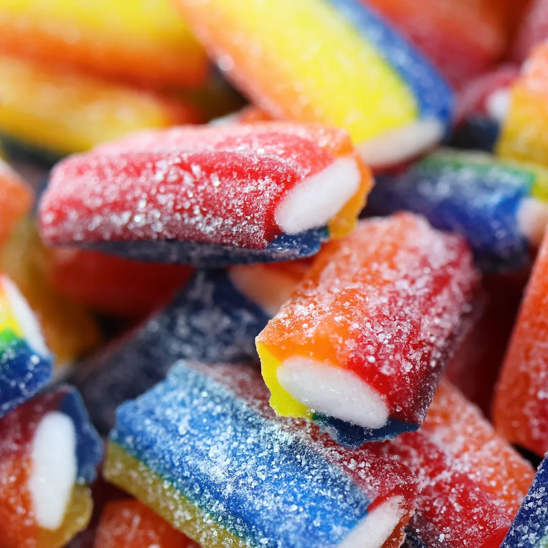 Sweetables Candy Jars | Rainbow Sour Sticks