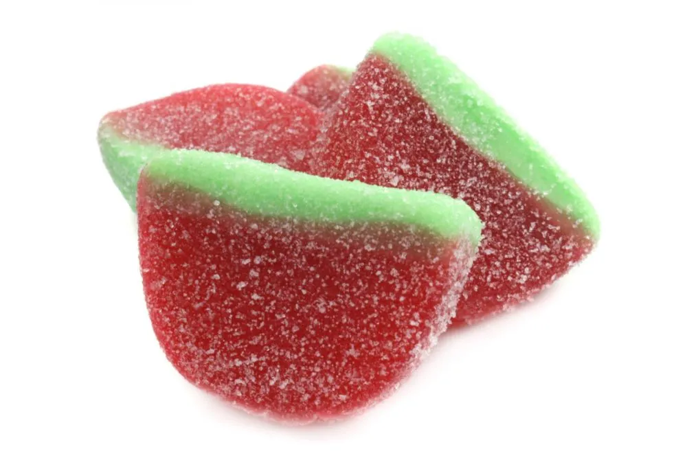 Sweetables Candy Jars | Ruby Red Watermelon Wedges
