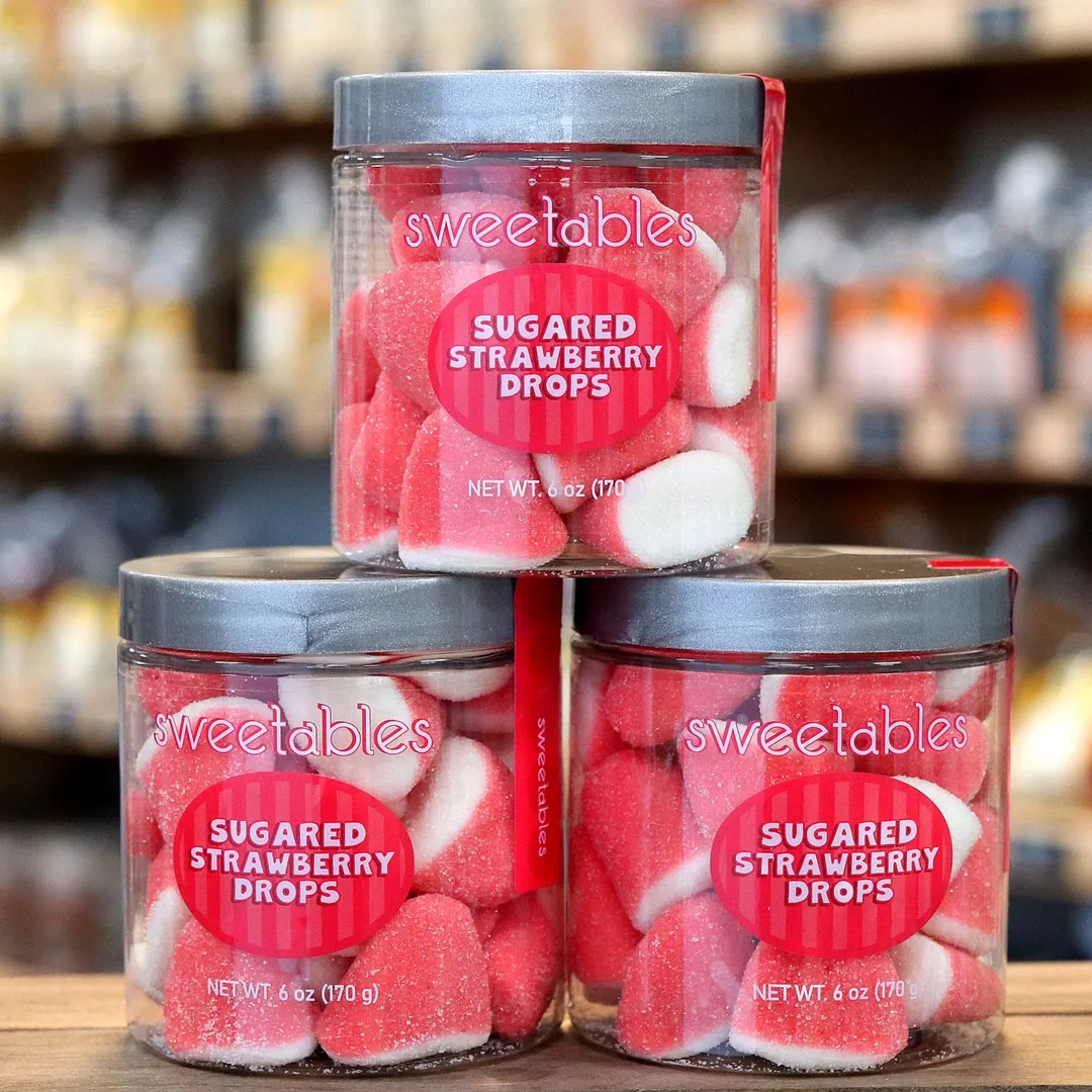 Sweetables Candy Jars | Sugared Strawberry Drops variant