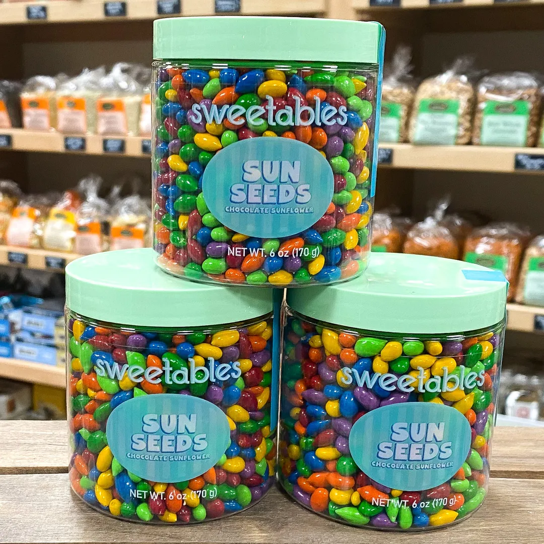 Sweetables Candy Jars | Sun Seeds (Chocolate Sunflower!)