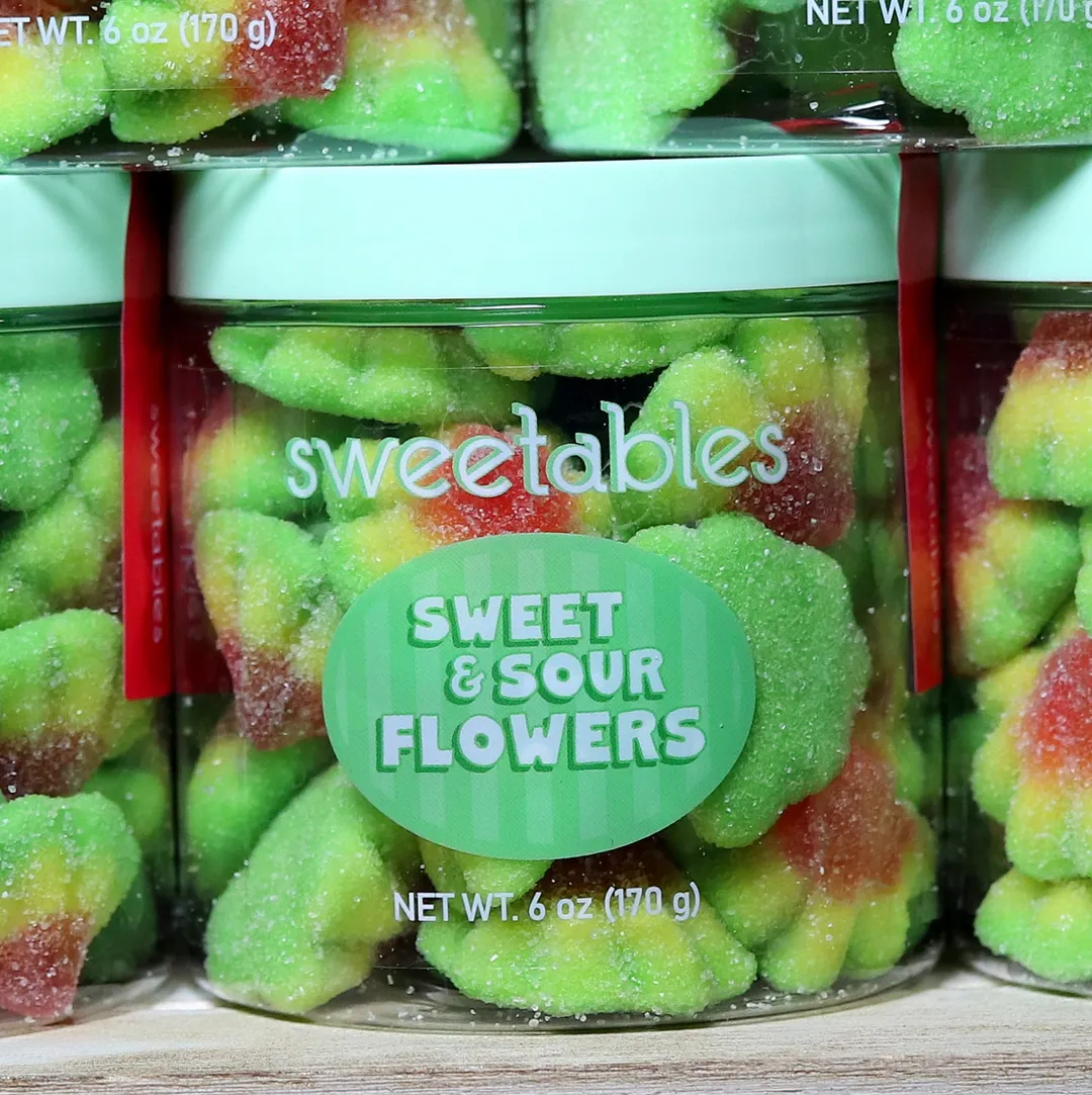 Sweetables Candy Jars | Sweet and Sour Flowers