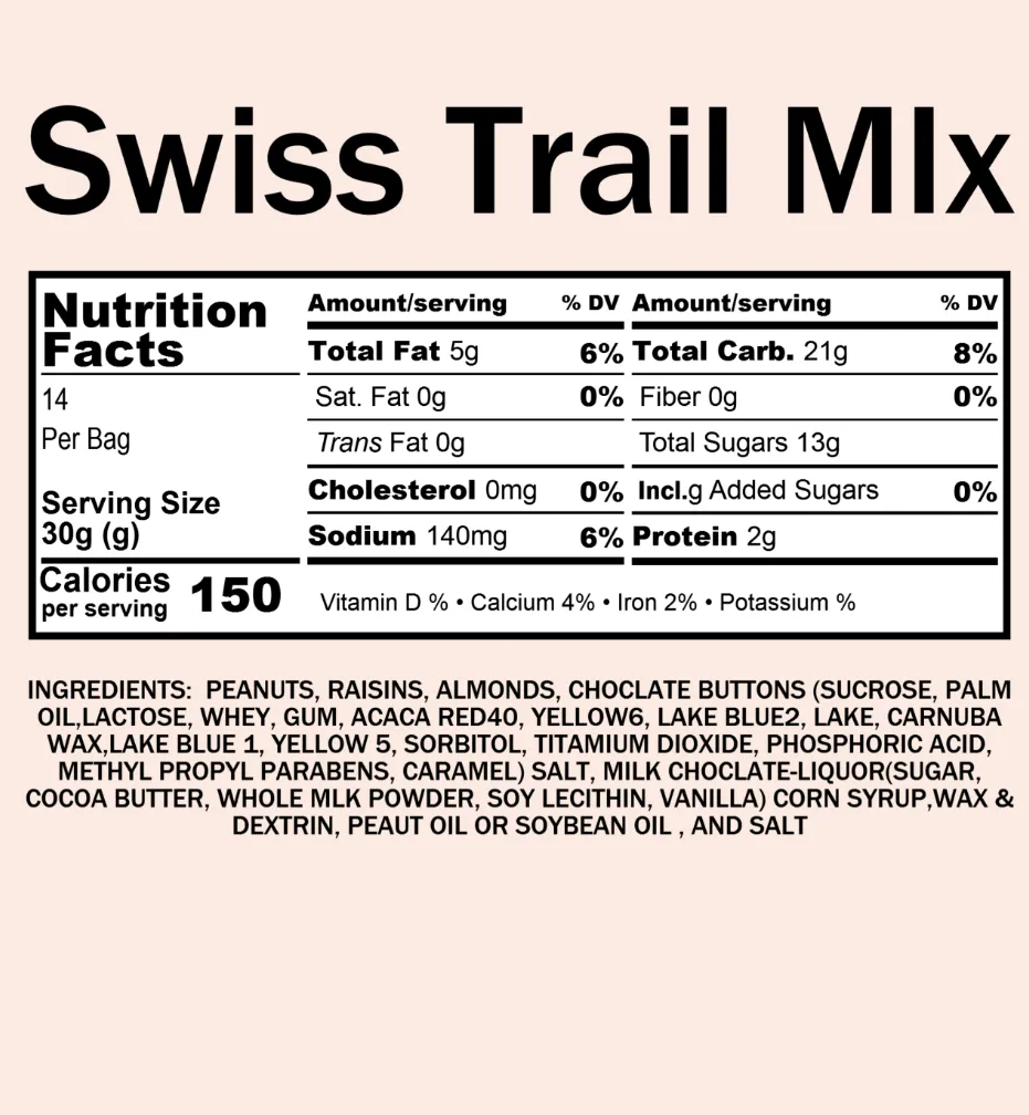Swiss Trail Mix (12 oz)