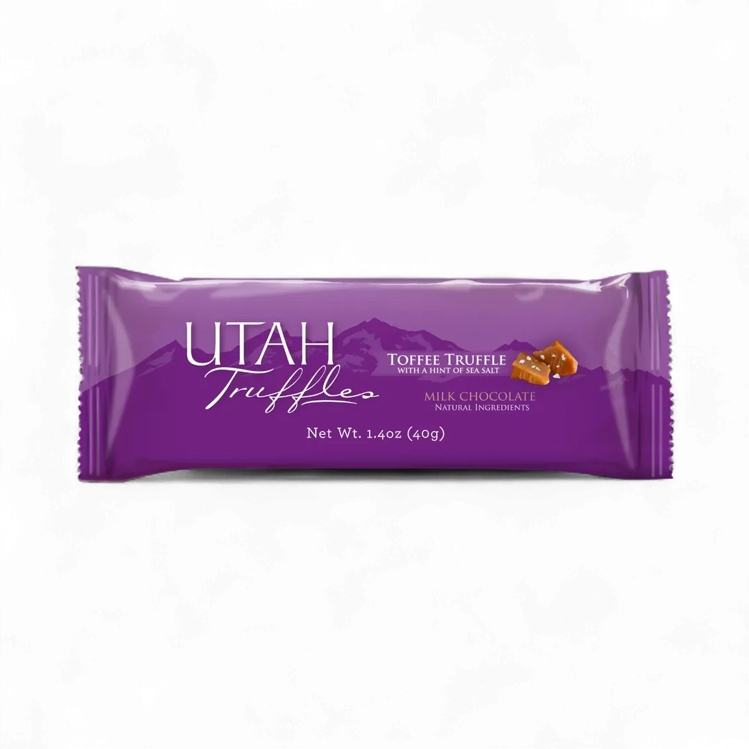 Truffle Bars, Toffee Sea Salt Milk Chocolate (24 ct)