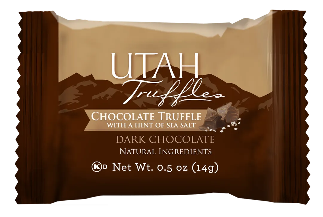 Utah Truffles | Dark Chocolate Bites (16 oz Bag / 32 ct)