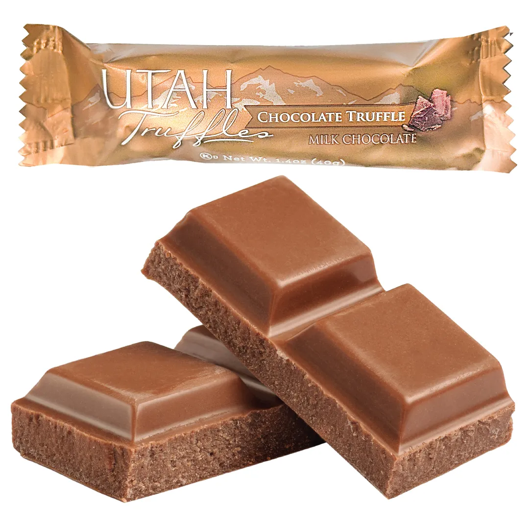 Utah Truffles | Milk Chocolate Truffle Bars | Chocolate
