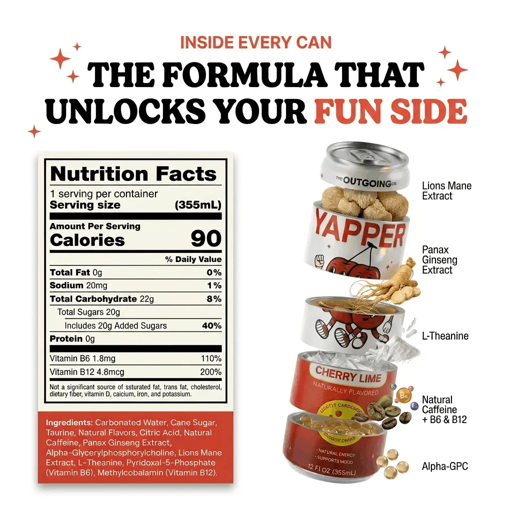 Yapper Social Energy Drink