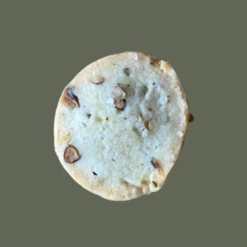 Goat Cheese | Rosemary |Pecan Gourmet Cheese Wafer Dough Log