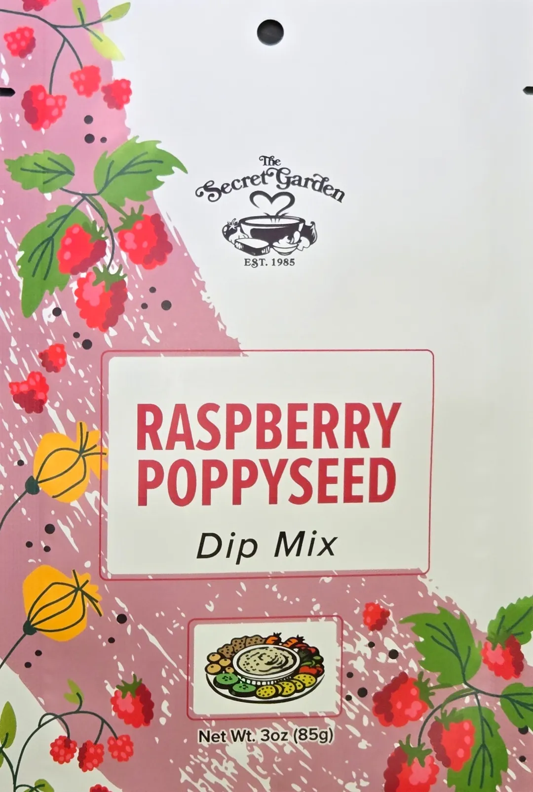 Raspberry Poppyseed Dip Mix