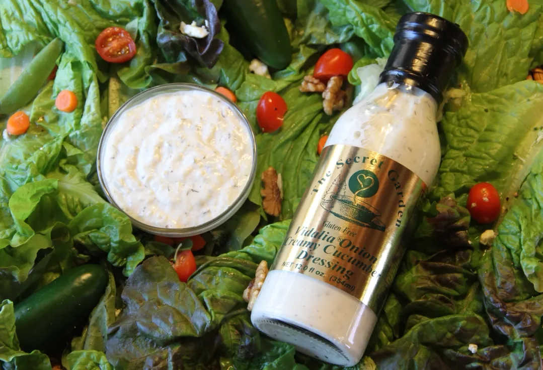Vidalia Onion Creamy Cucumber Dill Dressing