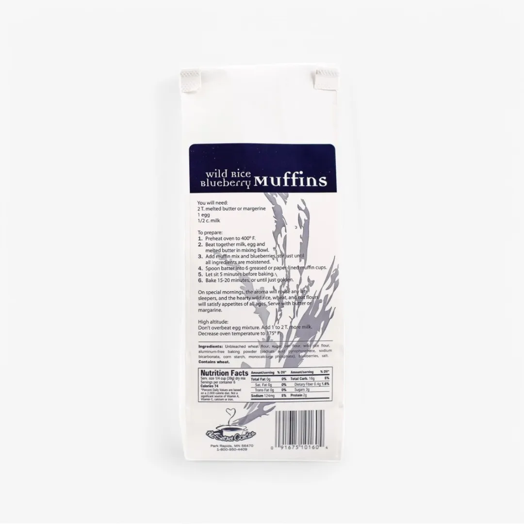 Wild Rice Blueberry Muffin