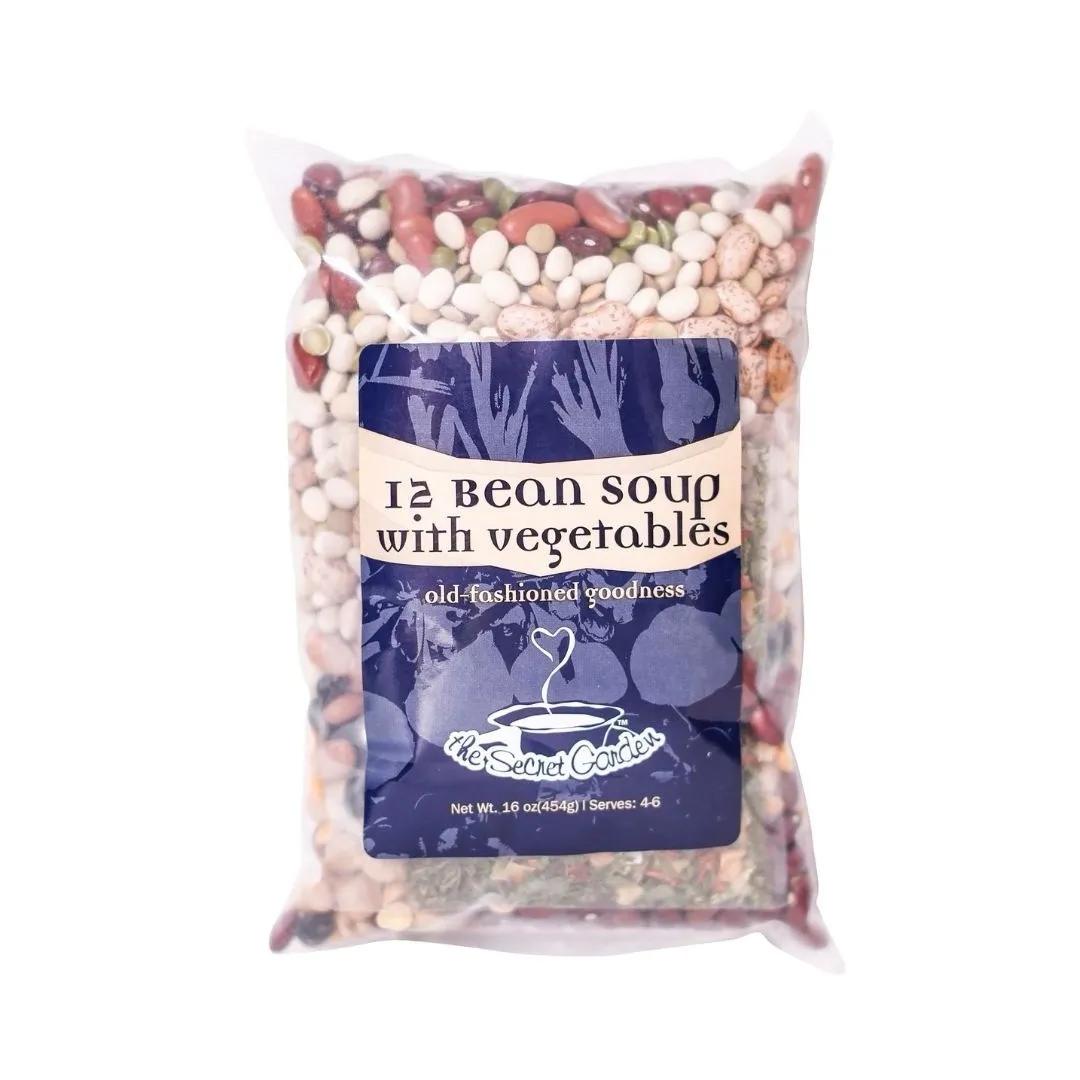 12 Bean Soup with vegetables