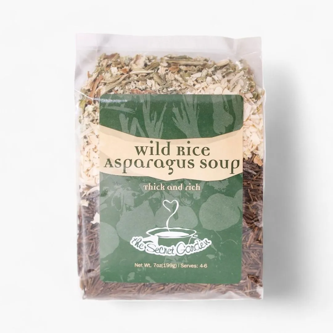 Asparagus Wild Rice Soup