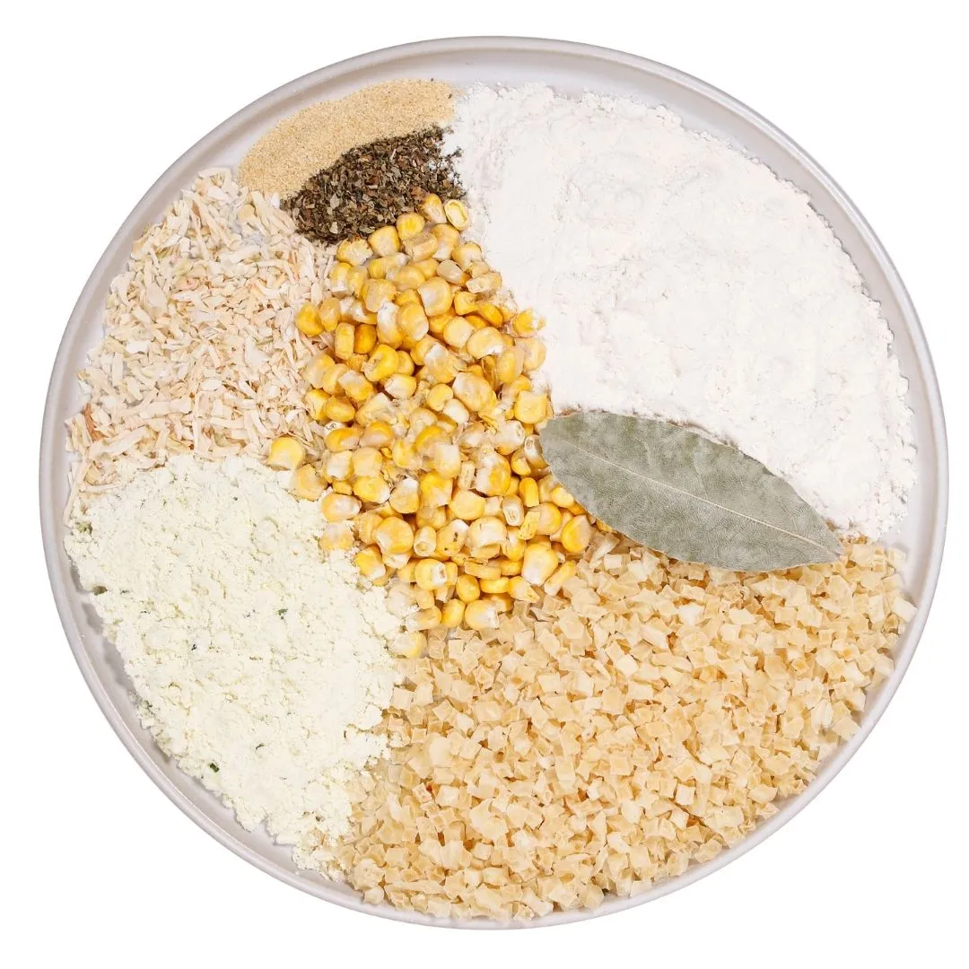 Corn Chowder with basil