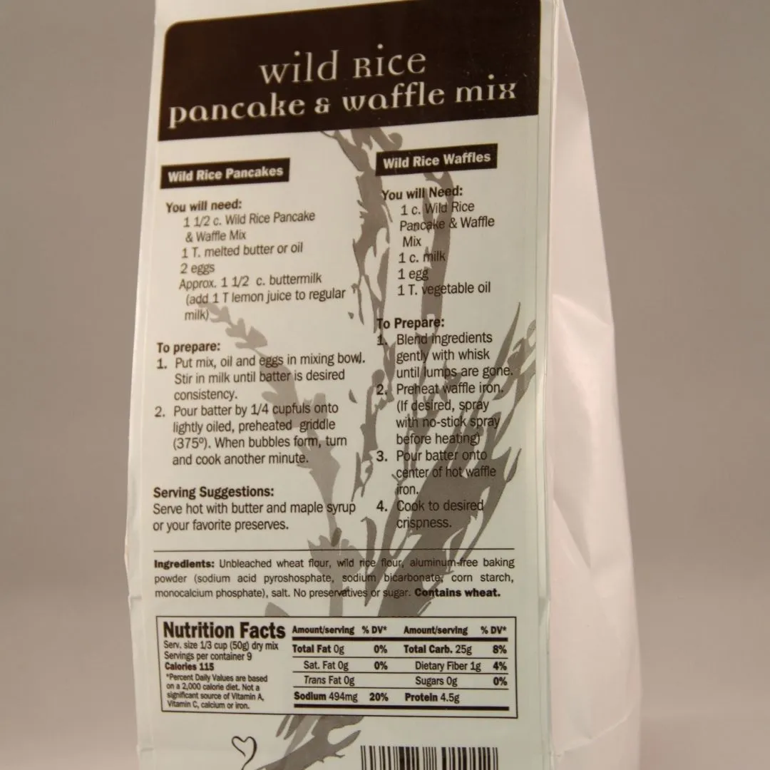Wild Rice Pancake Mix