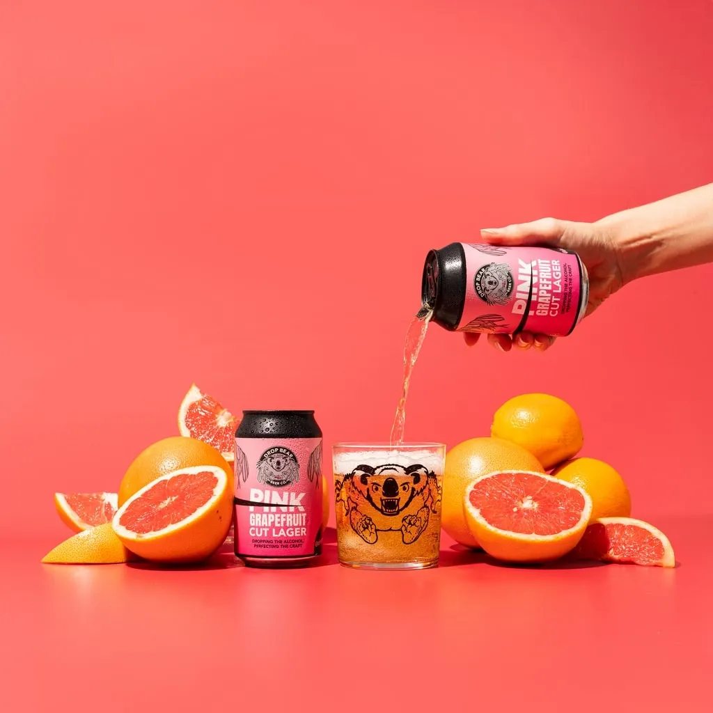 Drop Bear - Pink Grapefruit Cut Lager