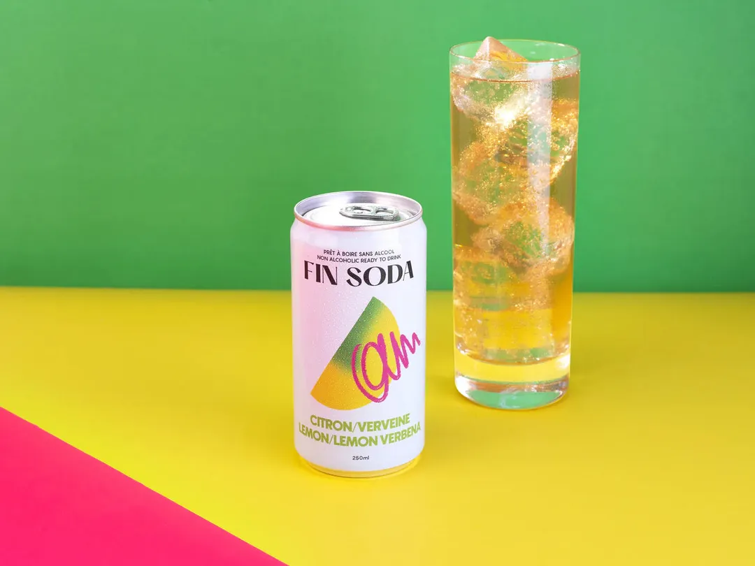 Fin Soda - Lemon Verbena Collins