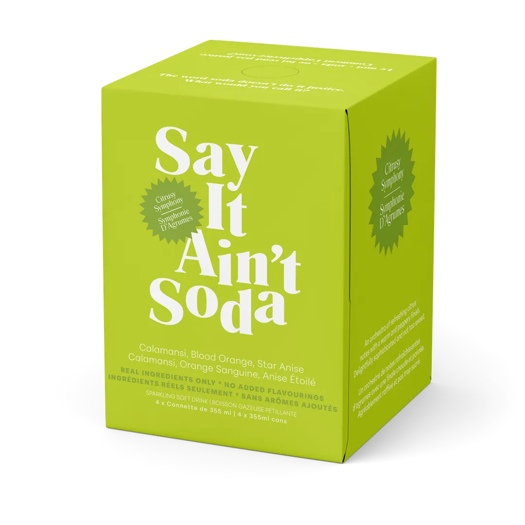 Say it Ain't Soda - Citrusy Symphony