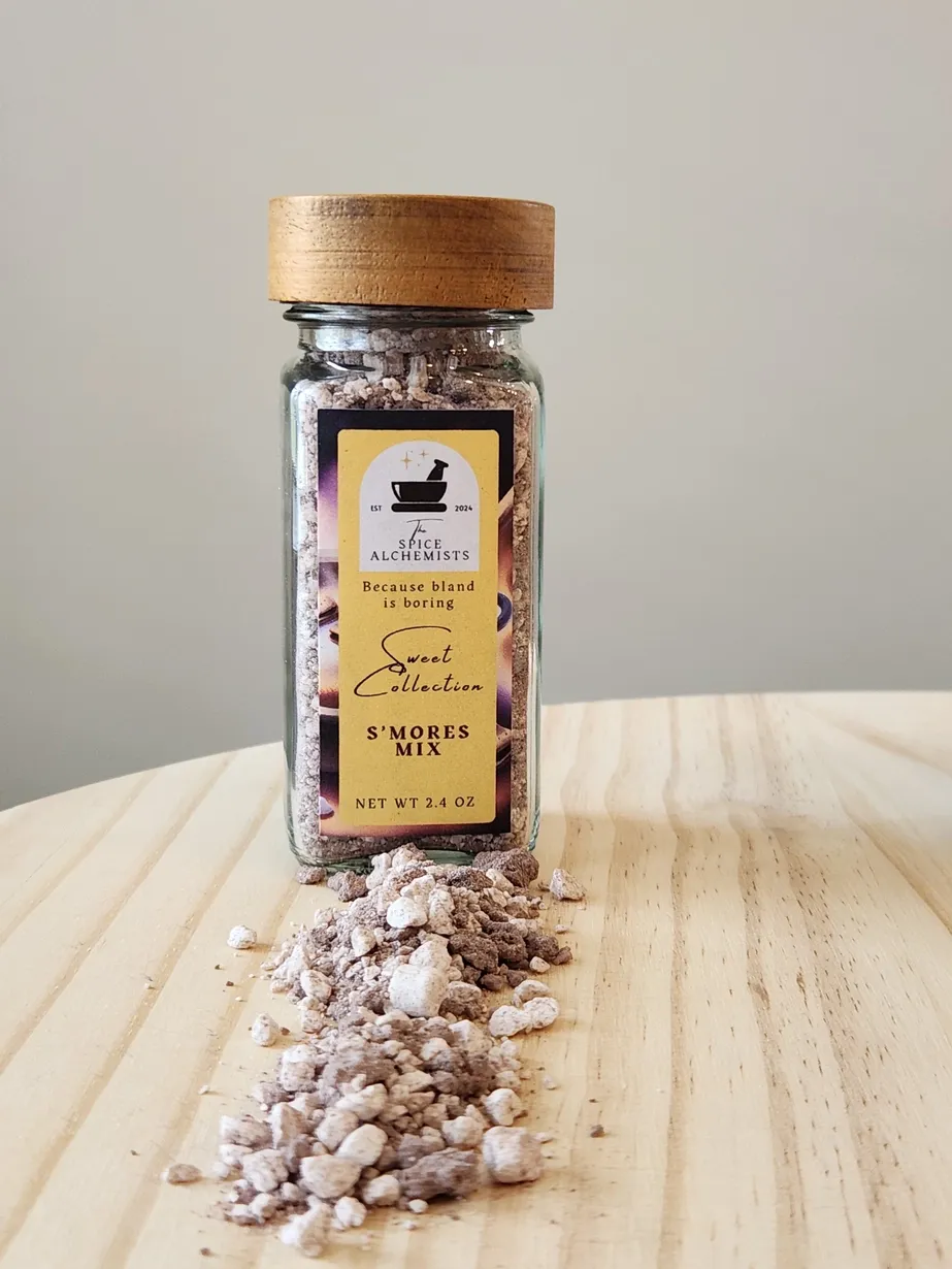 S'mores Mix - Sweet Collection  - 2.4 oz Glass Jar