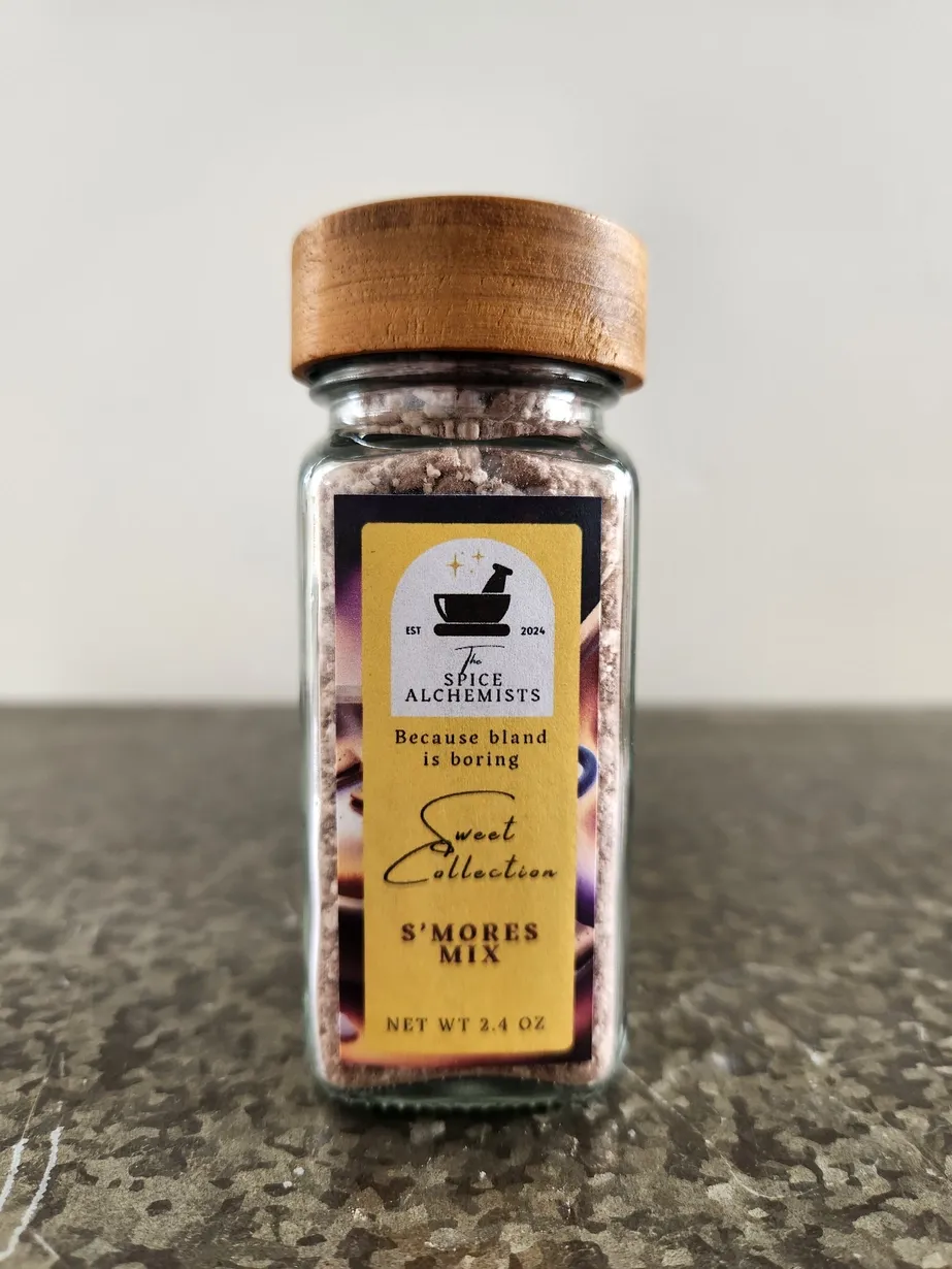 S'mores Mix - Sweet Collection  - 2.4 oz Glass Jar