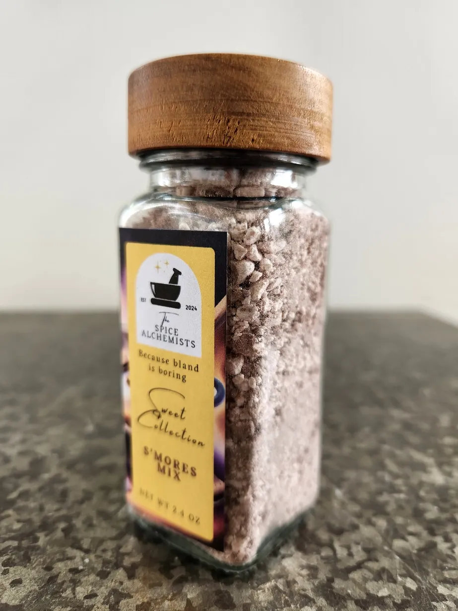 S'mores Mix - Sweet Collection  - 2.4 oz Glass Jar