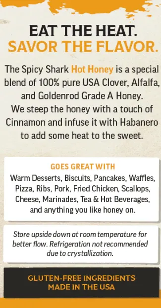 Hot Honey (Medium Heat, 12oz)
