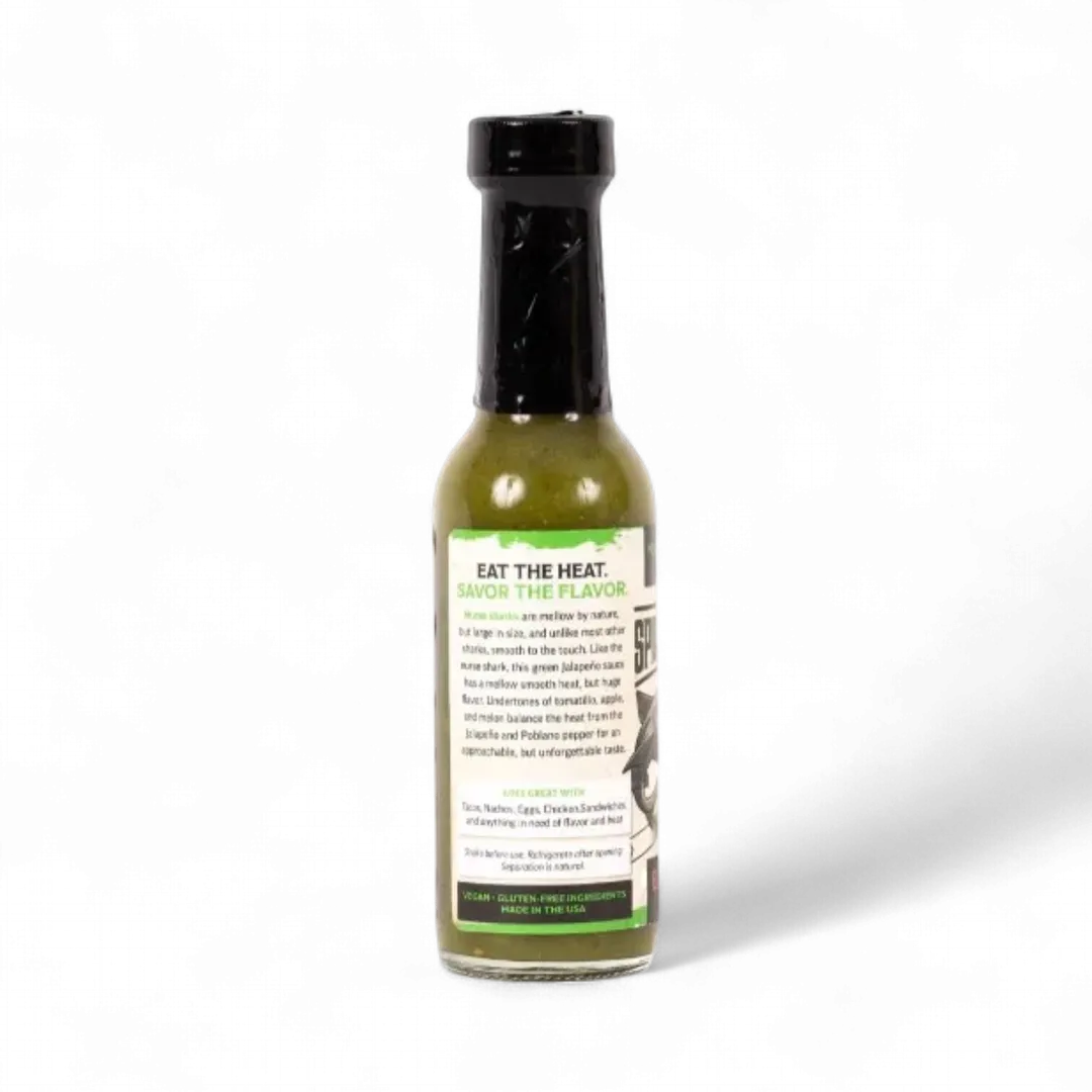 Nurse Shark Jalapeno Hot Sauce (Warm Heat, 5oz)