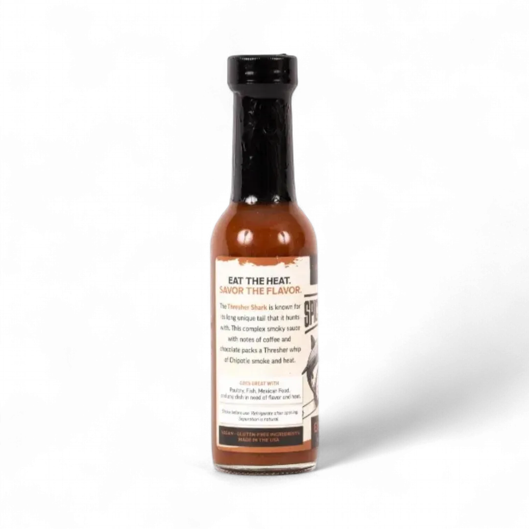 Thresher Shark Chipotle Hot Sauce (Warm Heat, 5oz)