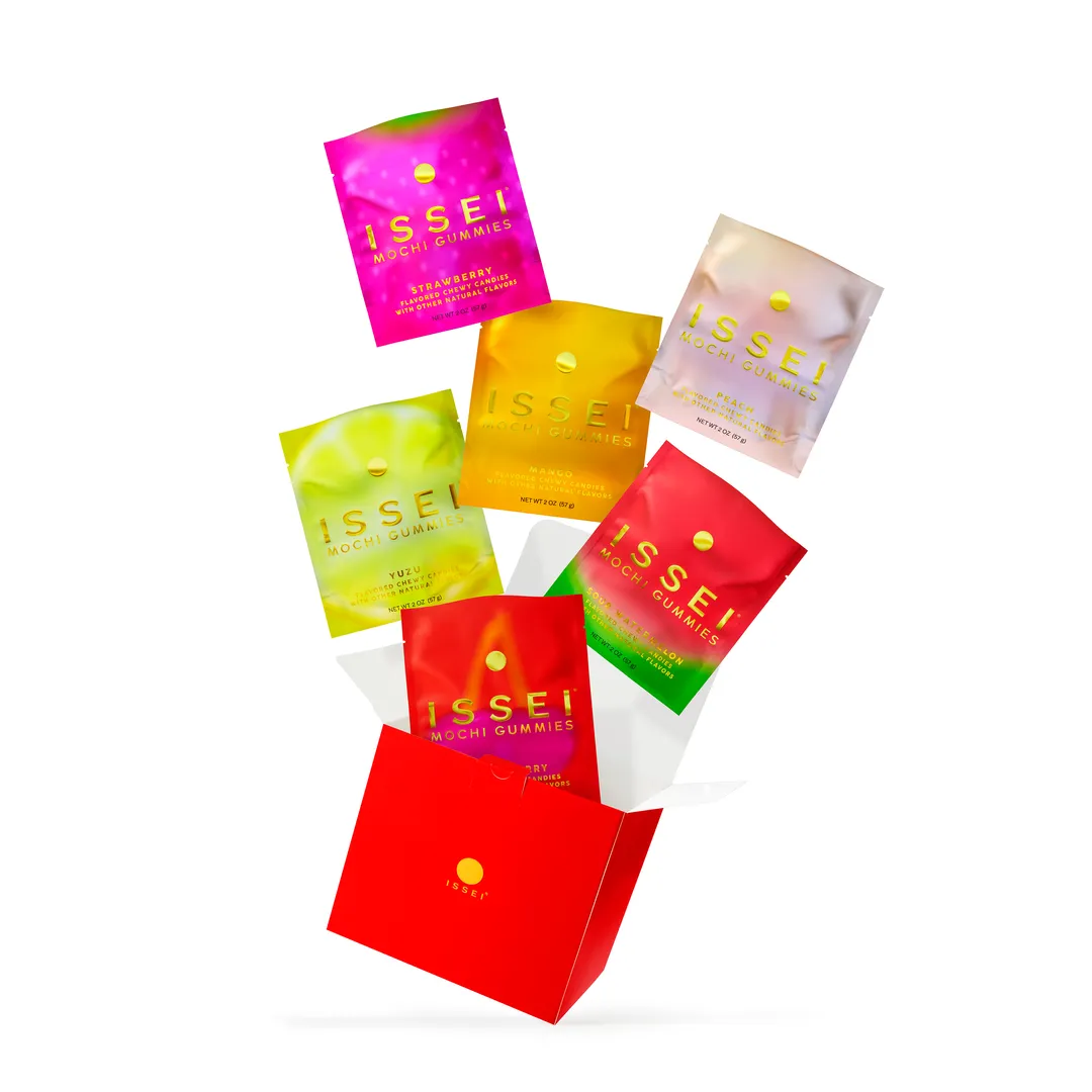Lunar New Year Mochi Gummies Variety Box (6-Pack 2 oz)