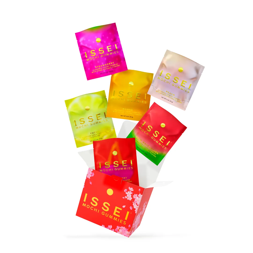 Red Blossom Mochi Gummies Variety Box (6-Pack 2 oz)