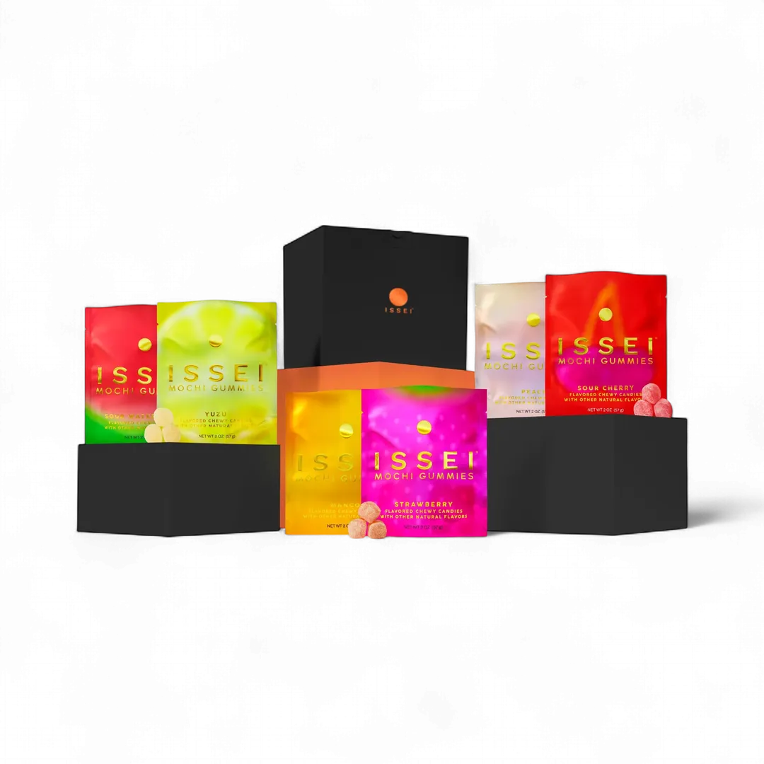 Halloween Boo Box Mochi Gummies Variety (6-Pack 2 oz)