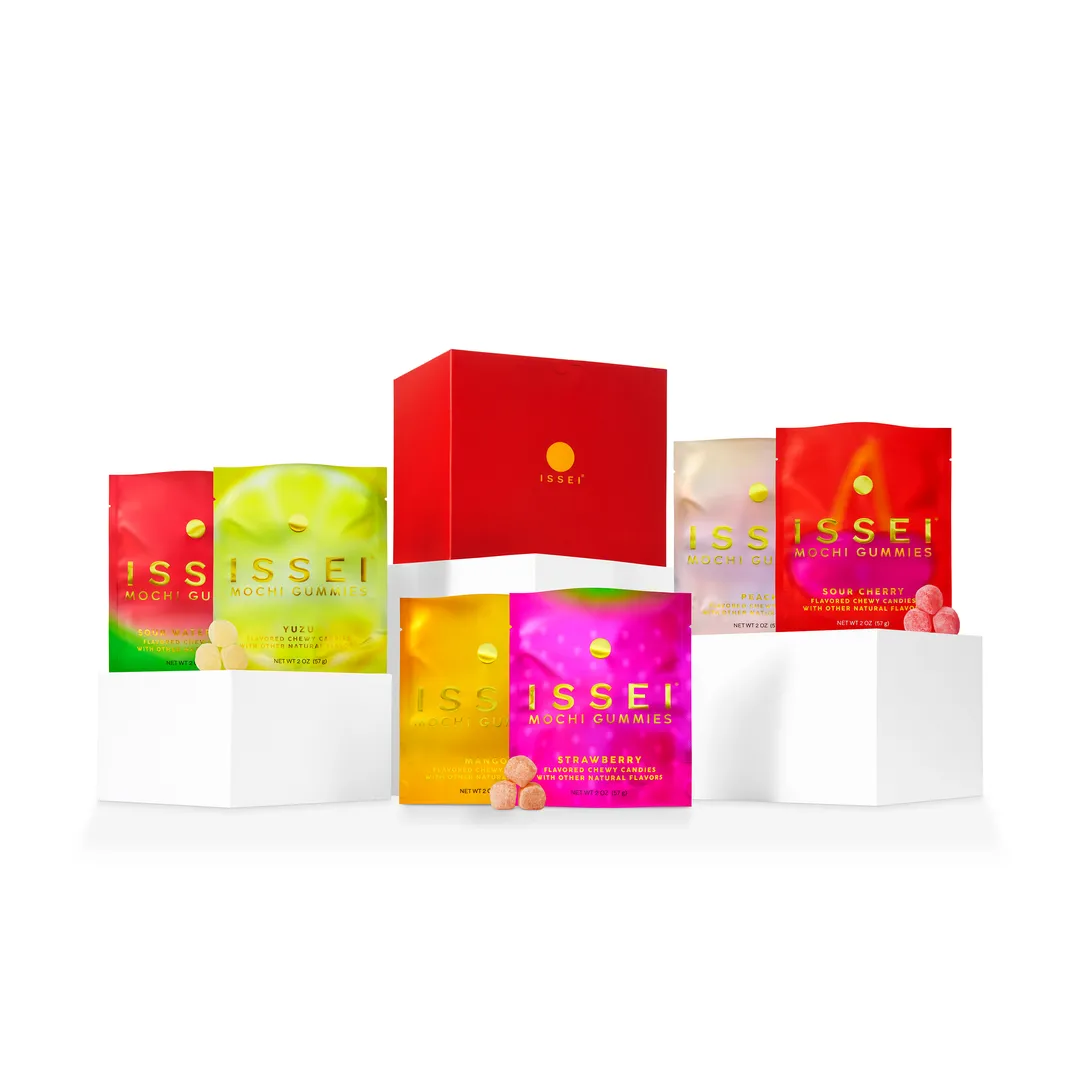 Lunar New Year Mochi Gummies Variety Box (6-Pack 2 oz)