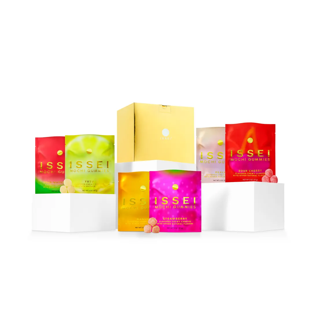 Golden Sunshine Mochi Gummies Variety Box (6-Pack 2 oz)