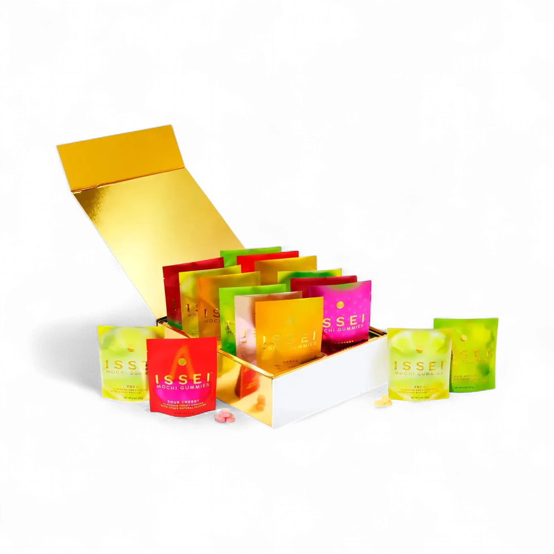 Mochi Gummies Joy Gift Box – Premium (24 pack - 2 oz)