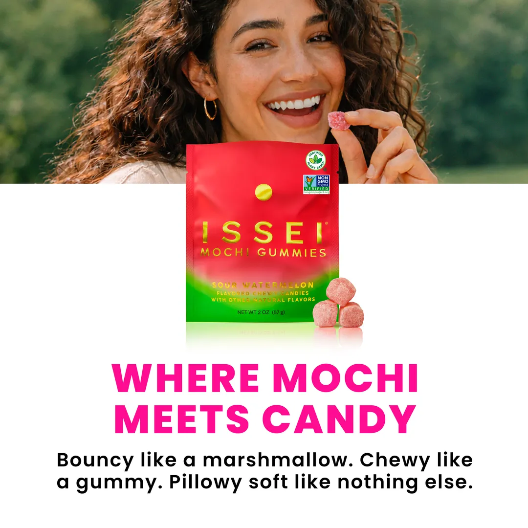 Peach Mochi Gummies, large (4 oz)