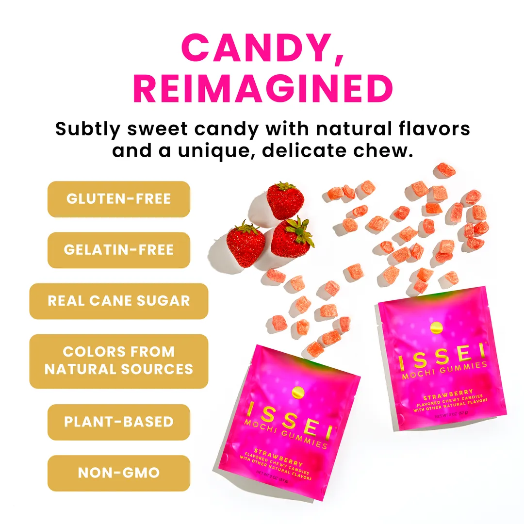 Peach Mochi Gummies, large (4 oz)