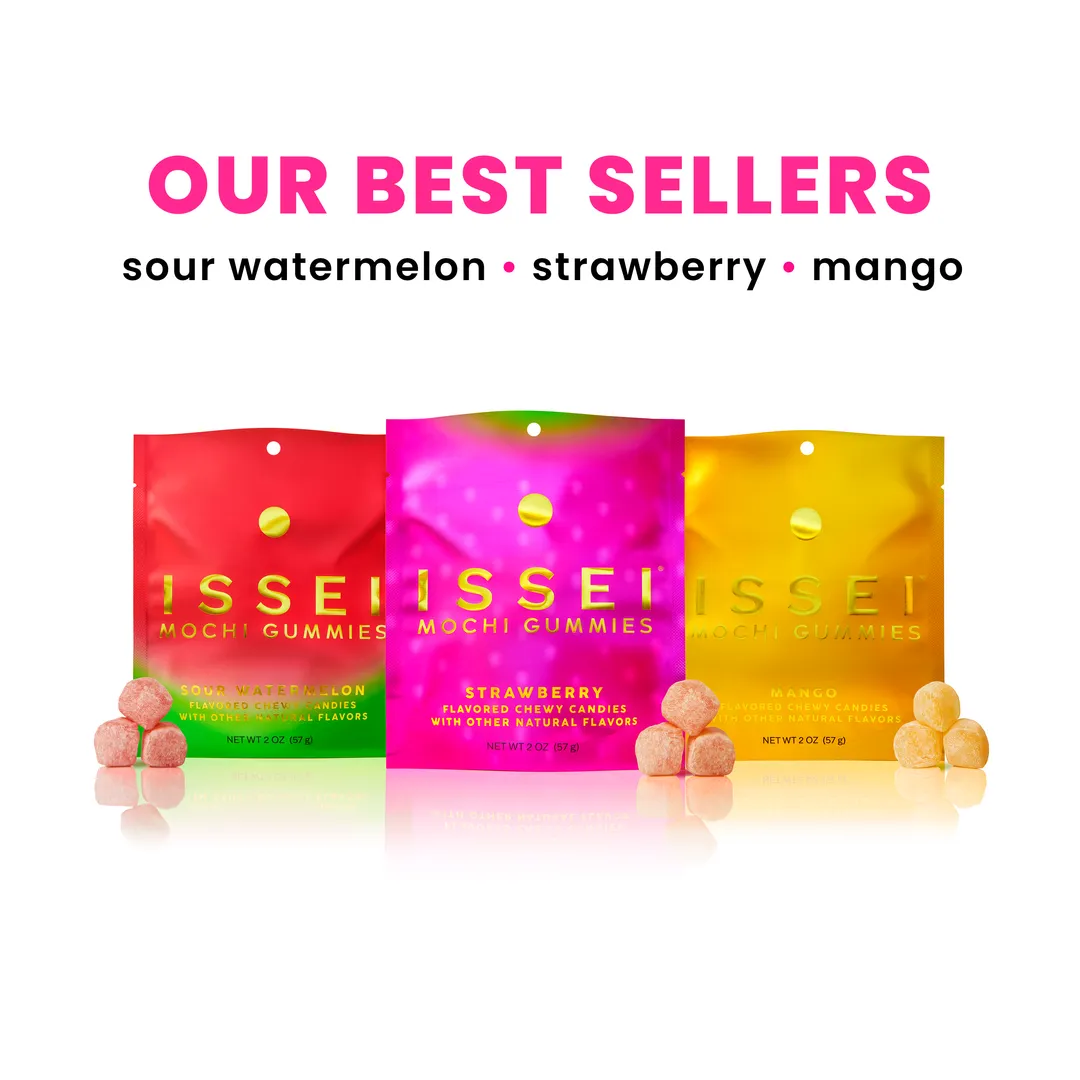 Sour Watermelon Mochi Gummies, small (2 oz)