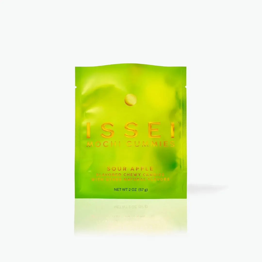 Sour Apple Mochi Gummies, small (2 oz)