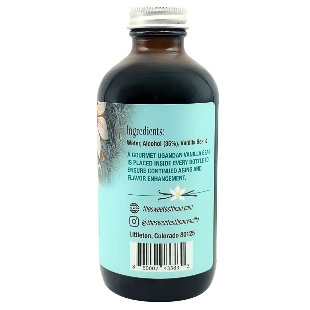 8 Fl. oz. Single-Origin Gourmet Pure Vanilla Extract 