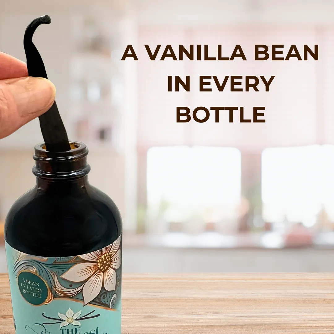 4 fl. oz. Single-Origin Gourmet Pure Vanilla Extract  