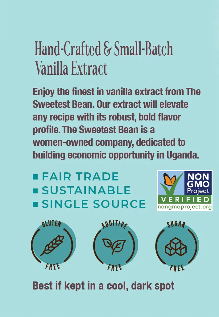 32 Fl. oz. Single-Origin Gourmet Pure Vanilla Extract