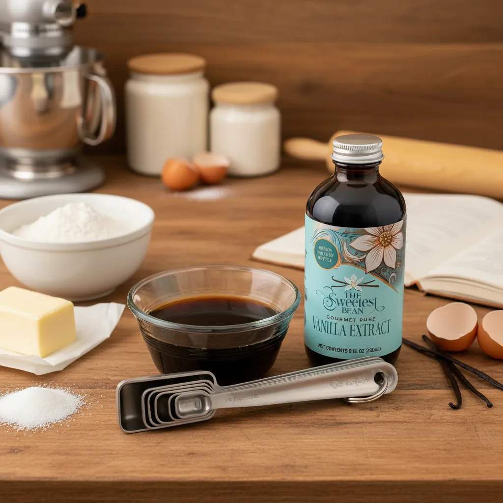4 fl. oz. Single-Origin Gourmet Pure Vanilla Extract  