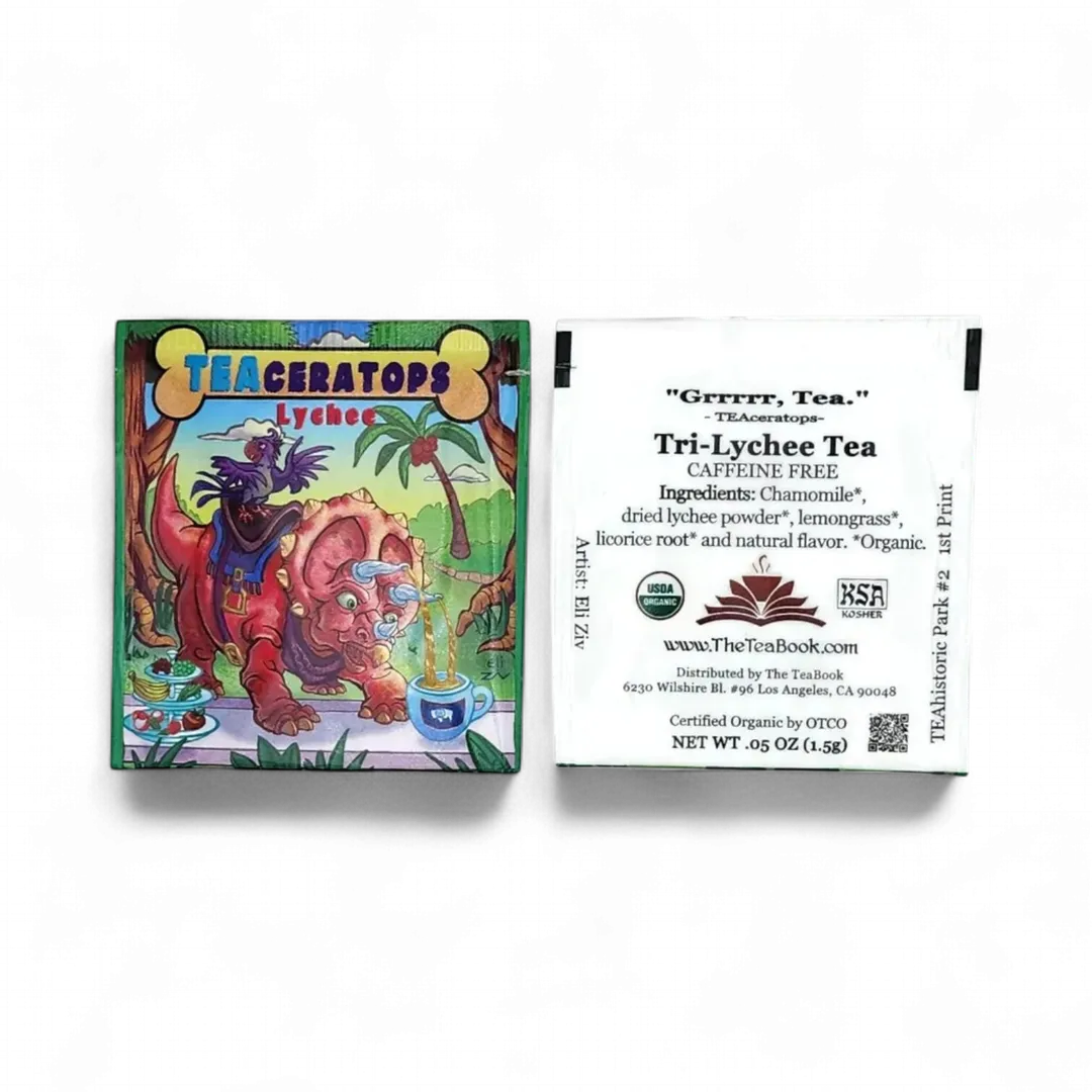 TEAceratops Tri-Lychee Organic Tea (TEAhistoric Park)